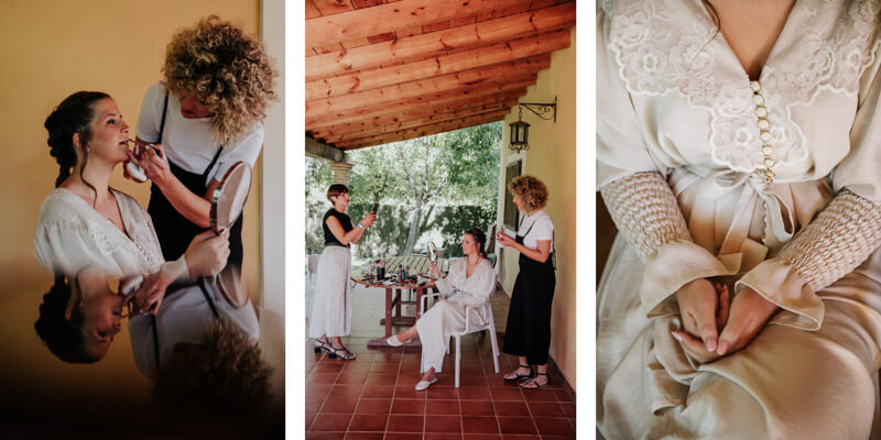 Novia vestida de Eliz Smis, miriam alegria, fotografia de boda